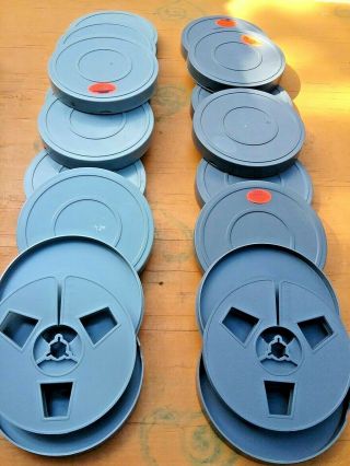Dual Reel 8 Mm With Case Plastic Movie Film 200 Feet (by Unit)