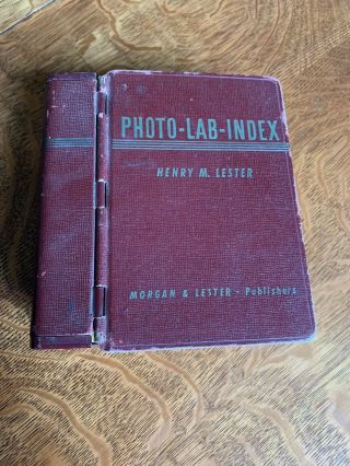 Photo Lab Index 10th Edition 1949