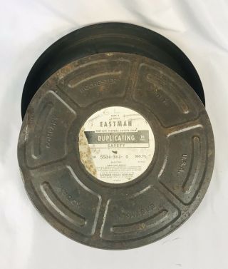 Vintage Eastman Kodak Tin Film Movie Canister 11 " (no Reel) Made In Usa