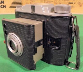 Vintage Ansco 16 Flash Clipper Camera With Case