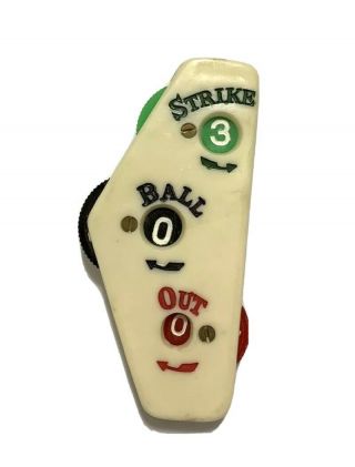 Ever - Co Umpire Vintage Baseball Counter Strike Ball Out Indicator Japan