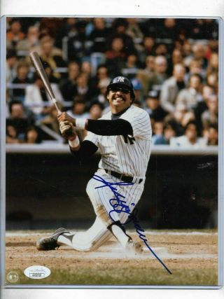 Reggie Jackson Signed Auto 8x10 Photo - York Yankees - Jsa Certified