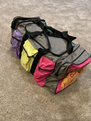 Vintage Burton Snowboard Bag With Zip Off Backpack
