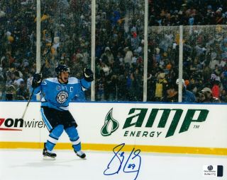 Sidney Crosby Autographed Pittsburgh Penguins 8x10 Photo Ga