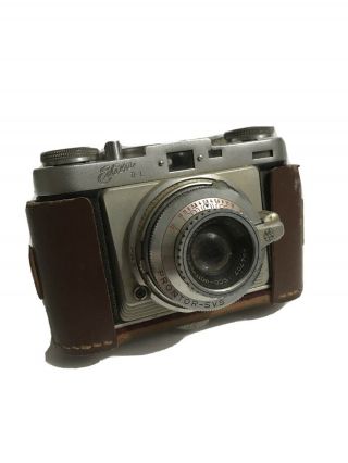 Wirgin Edixa Ii - L 35mm Rangefinder Camera With Westanar 45mm F/2.  8 Lens C.  1957
