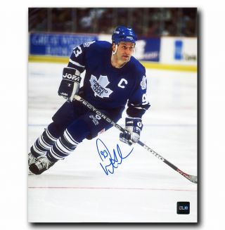 Doug Gilmour Toronto Maple Leafs Autographed 8x10 Photo