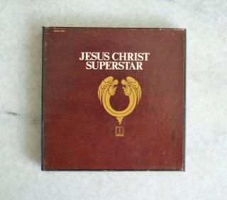 Vintage Jesus Christ Superstar 3 3/4ips - 4 Track Reel To Reel -