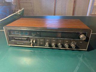 Vintage Panasonic Receiver 8 Track Am Fm Radio Model Re - 8127