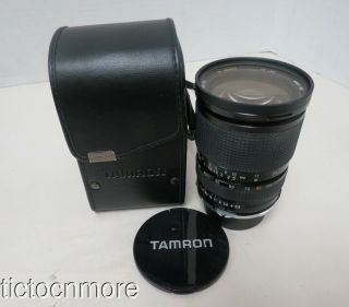 Vintage Tamron 2 Adaptall For Nikon Cf Macro Camera Lens 28 - 80mm 1:3.  5 - 4.  2