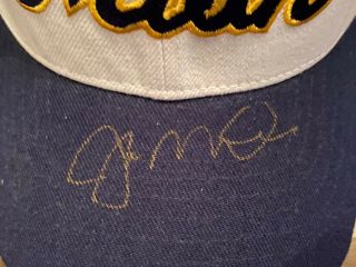 Joe Montana Autograph Signed Notre Dame Adidas Player Hat With JSA 2