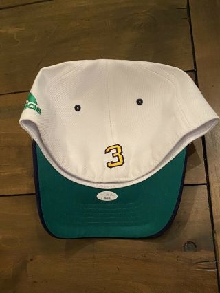 Joe Montana Autograph Signed Notre Dame Adidas Player Hat With JSA 3