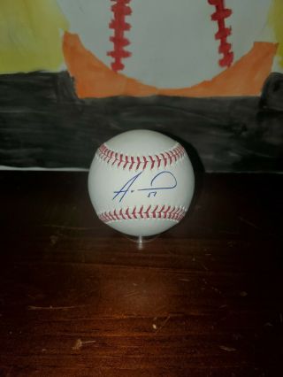 Alex Wood Signed Official Baseball Twins Dodgers Reds Braves All Star