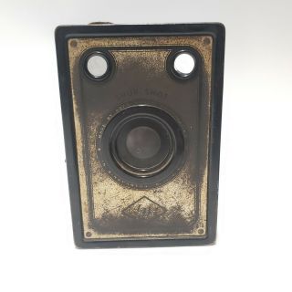 Agfa Ansco Shur - Shot D - 6 Vintage Box Camera Antique Old Collectible Made In Usa