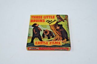 The Three Little Bruins In The Woods 8mm Film