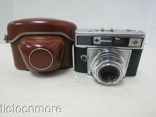 Vintage Agfa Silette Automatic Camera W/ Agfa Color - Solinar Lens 1:2.  8/50