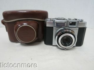 Vintage Zeiss Ikon Contina Iii Camera No.  K94384 W/ Pantar Lens 1:2.  8 F=45mm