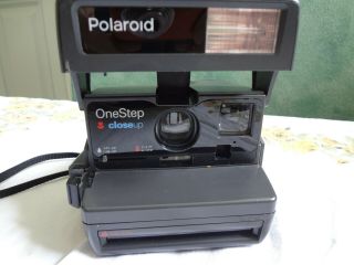 Vintage Polaroid One Step Close Up 600 Instant Film Camera Made In Usa