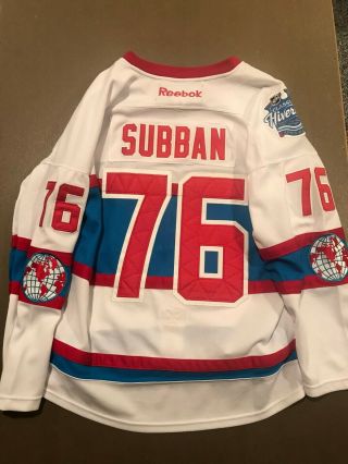 Reebok/ccm Jersey Montreal Canadiens 2016 Winter Classic P.  K.  Subban Size 50