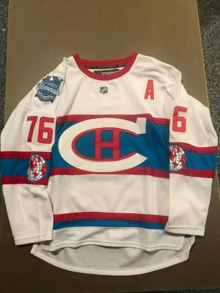 Reebok/CCM Jersey Montreal Canadiens 2016 Winter Classic P.  K.  Subban Size 50 3