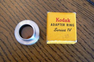 Vintage Kodak Series Iv Adapter Ring No.  41 Us Ship