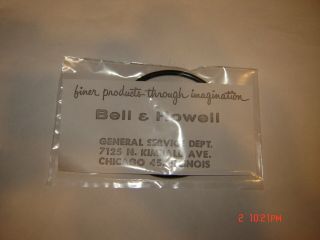 Bell & Howell 10ms Belt 10 Ms Projector Motor Drive Belt B&h,  World