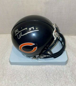 Brian Urlacher Signed Chicago Bears Autographed Mini Helmet