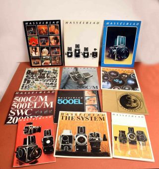 Vintage Hasselblad Camera Literature Brochures