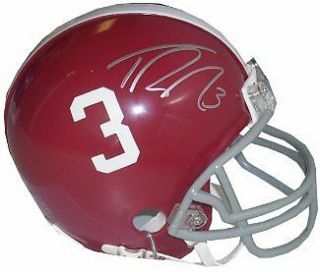 Trent Richardson Signed Alabama Crimson Tide 3 Mini Helmet Famous Ink Authentic