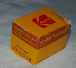 Vintage Roll Kodak Panatomic - X Film Fx 135 - 36 Black And White 6/1981