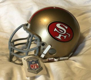 Steve Young Autographed Nfl Certified Collectible Riddell Sf 49ers Mini Helmet