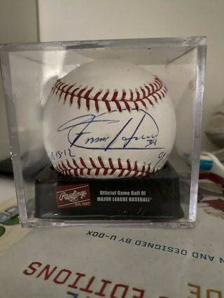 Felix Hernandez Autographed Signed Major League Baseball Pg And Cy Young Dates