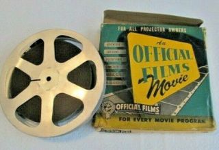 Magicians Of India 16mm B & W Official Films Movie 615 7 " Metal Film Reel