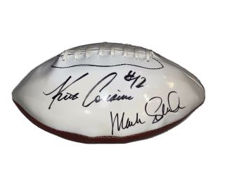 Kirk Cousins Rookie 12 Signed Autographed Football Superbowl 2014 Redskins