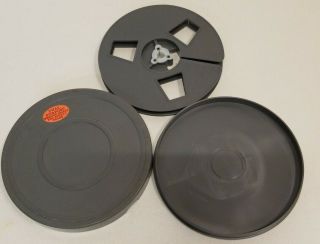 Plastic 5 " 8 Regular 8 Mm Film 5 " Reel & Case - Handi Splice