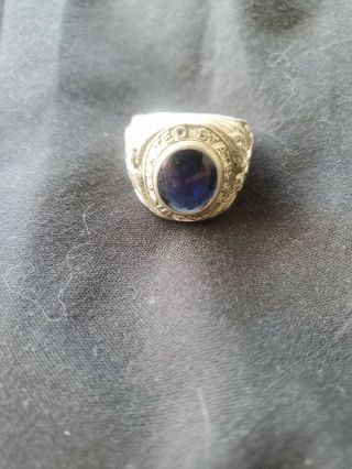 Vintage United States Air Force Sterling Silver Ring Size 7.  25