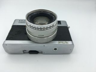 Fujica Compact Deluxe 35mm Rangefinder,  45mm f/1.  8 Fujinon lens - 2