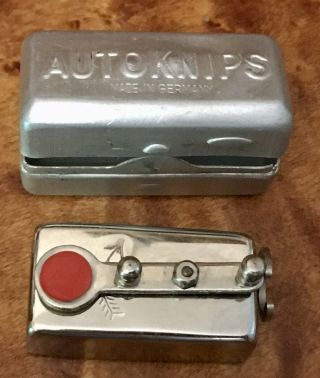 Vintage Autoknips Mechanical Camera Timer & Box Made In Germany