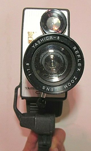 Vintage 1960s Yashica U 8mm Film Movie Camera with remote clicker 3