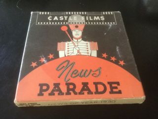 News Parade Castle Films 8mm - News Of The Year 1940
