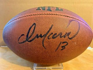 Dan Marino Autographed Wilson Official Nfl Touchdown Football Signed In Person