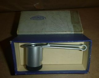 Vintage Minox Film Viewer Betrachtungslupe Made In Germany,  Box
