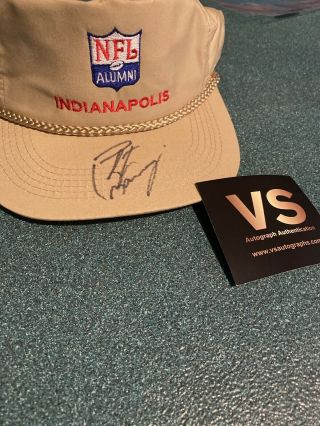 Indianapolis Colts Peyton Manning Signed Nfl Alumni Baseball Hat W/coa