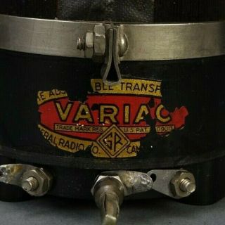 Vintage GENERAL RADIO TYPE 200 B VARIAC - Variable Transformer 2