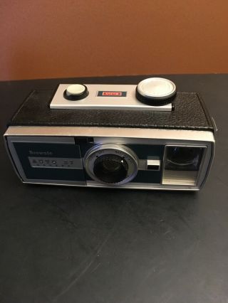 Vintage Kodak Brownie Auto 27 Camera With Leather Case 2