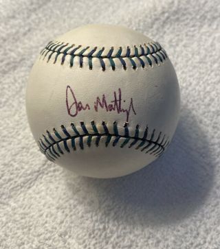 Don Mattingly Signed Autographed 2001 Omlb All Star Game Baseball Ny Yankees