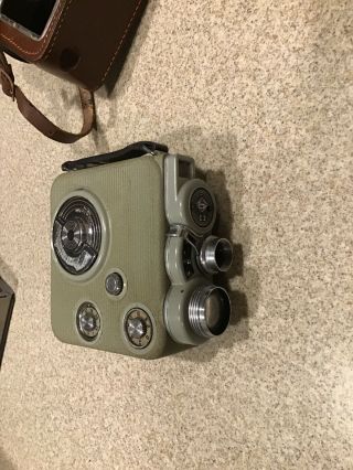 Eumig C3 8mm Movie Camera - W/ Leather Case