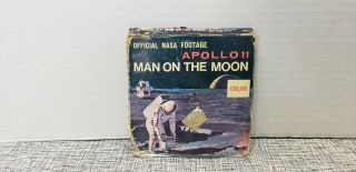 Vintage 8mm Nasa Official Footage Apollo 11 Man On The Moon In Color Columbia