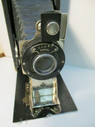 C.  1916 Rexo Junior No.  3 Antique Camera By Burke And James Inc. ,  Marvel Lens