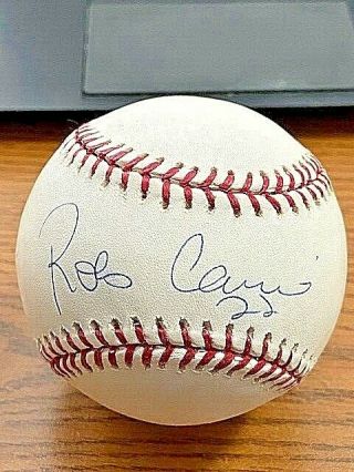 Robinson Cano 2 Signed Autographed Oml Baseball Mets,  Yankees,  Mariners