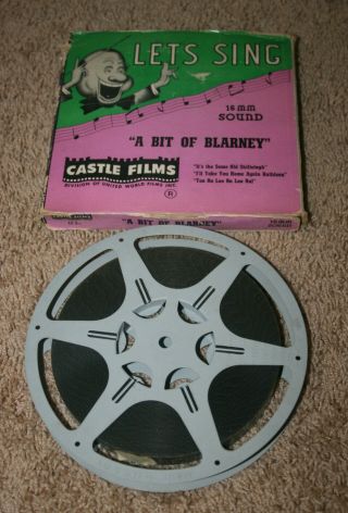 Vintage 16 Mm Film With Sound - Castle Films - Let 